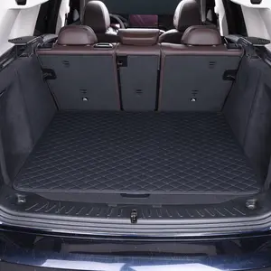 Car Trunk Mat Universal 29" x 39" Size Water Proof PU Leather Car Mat Durable Cargo Mat Rear Trunk Liner Stylish Easy to Clean All Weather Trunk Protection Cargo Liner Accessories Suitable for Most Car Models