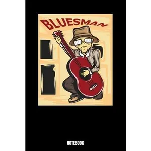 USED-Bluesman Notebook: Notizbuch mit den Abmessungen 6 x 9 - 110 leere Seiten mit Linien ideal als Tagebuch oder f?r deine Notizen. Das Forma by Beckham, Kilian (Paperback)