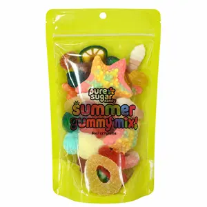 Summer Gummy Candy Mix - 1/2 Pound Sweet and Sour Gummy Snack Mix