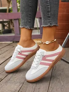 New Style Women Half Slip-On Shoes for Casual Comfort, Trendy Footwear for Everyday Wear, Stylish Footwear for Any Occasion