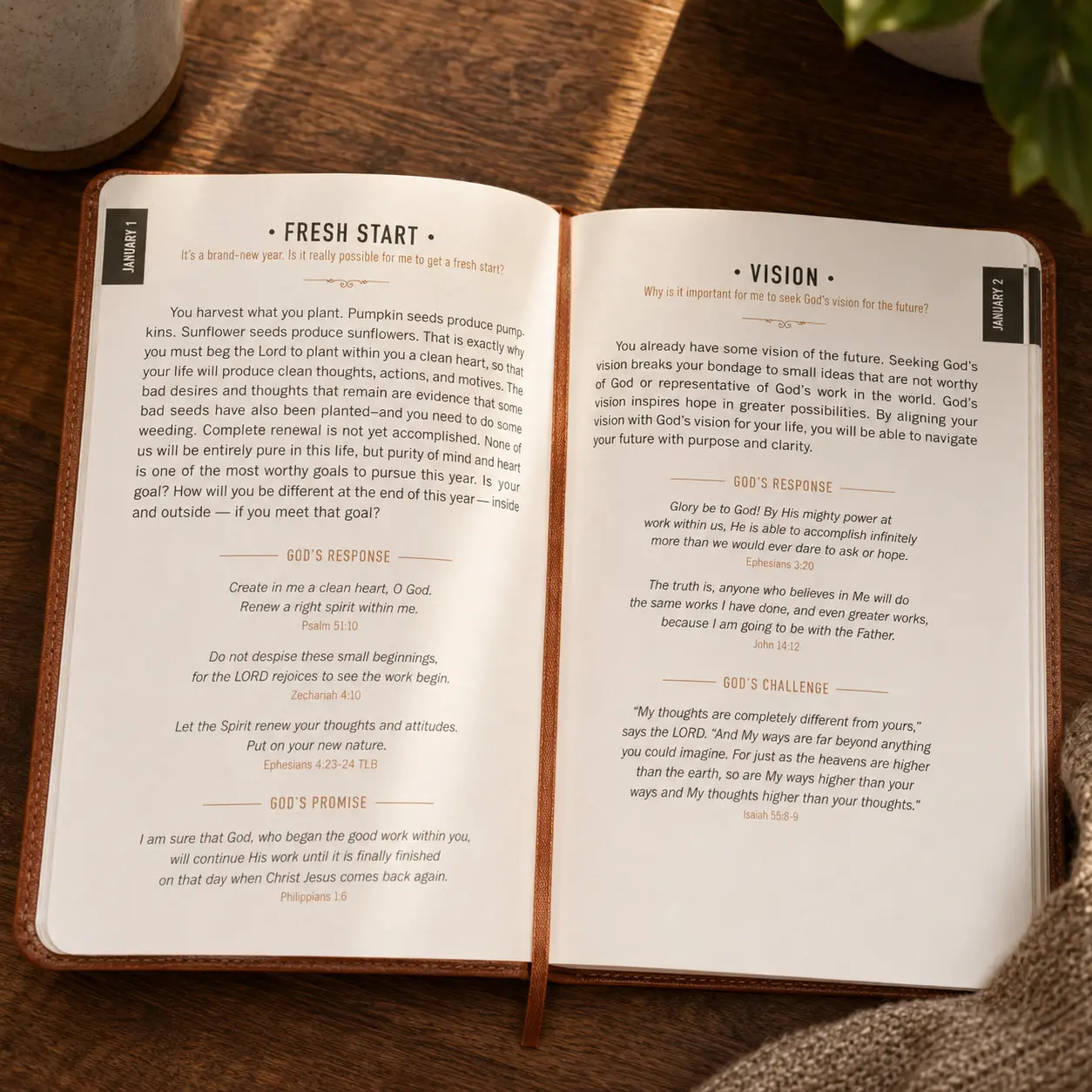 One Minute with God for Men, 365 Days Devotional Journal, Portable Daily Reflections Book, Perfect Gift for Holidays Birthdays Christmas New Year, Self Improvement Journal, Father's Day Gifts