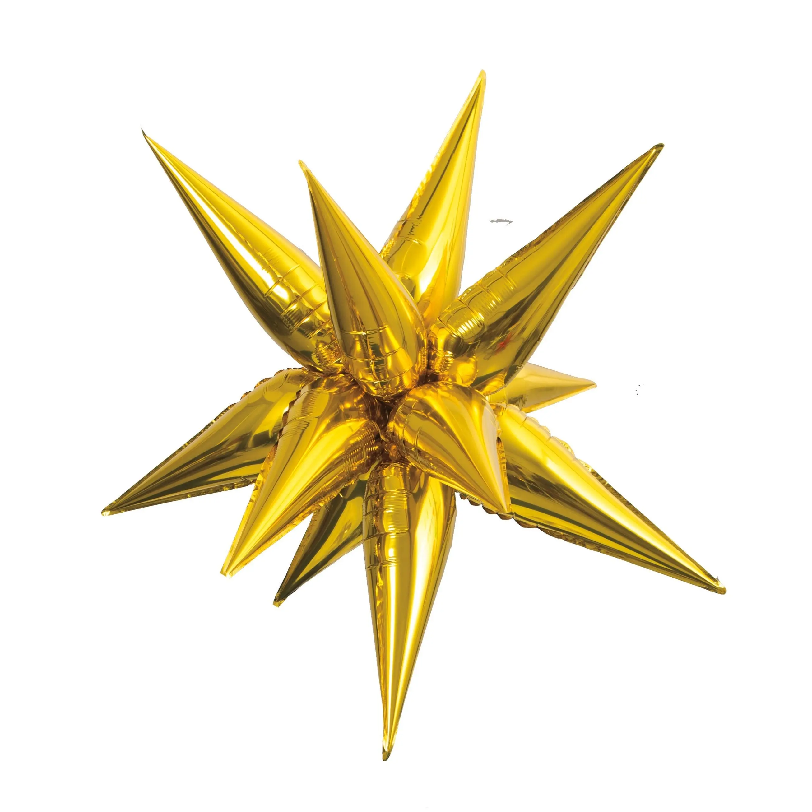 GOLD 3D STARBURST FOIL BALLOON