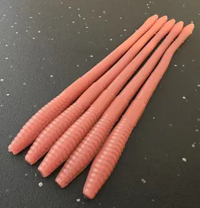 Sapper Baits 7" Infiltrator Worm- Battle Mud- Natural Earthworm