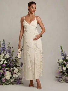 BELLAdresses Valentine's Day Maternity Dress Maternity Floral Embroidery Casual Sleeveless Dress Elegant Dresses For Maternity