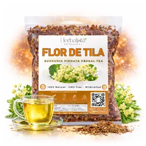 Tila Seca Herbal Tea (Hanan Linden) – Traditional Mexican Linden Loose Leaf – 4 oz (113 g) Wildcrafted Botanical Infusion – 100% Natural, Vegan, Non-GMO, Caffeine-Free