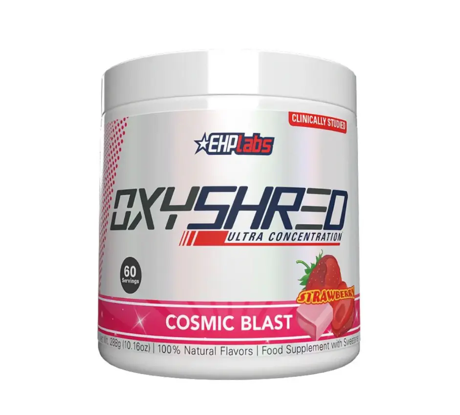 EHPlabs OxyShred Ultra Energy Powder | 60 Serves | Pre-Workout Energy & Focus Support | Daily Performance Routine | Value Size