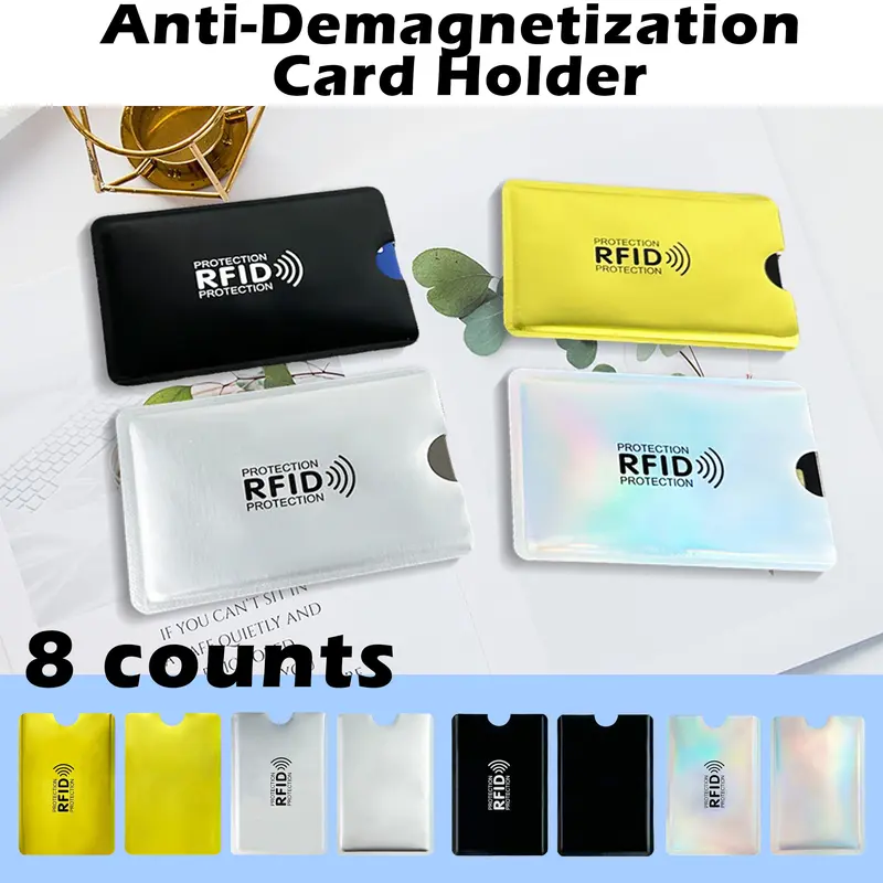 card lock credit card sleeves Credit Card Sleeve with RFID Protection main image 0