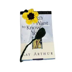 Sunflower Bookmark - Decorative Bookmark with Yellow Sunflower Design