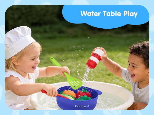 hahaland Color Changing Vegetable Soup Bath Toy Set for Toddlers 12m+, 15-Piece Set with Veggies, Pot, Spoon, Mesh Bag, No-Hole Mold-Free Smooth Plastic Easy-Grip All-Seasons Playset, Gift, Holiday, Color Change in 95°F+ (35°C+) Water hahaland Color Changing Vegetable Soup Bath Toy Set for Toddlers 12m+, 15-Piece Set with Veggies, Pot, Spoon, Mesh Bag, No-Hole Mold-Free Smooth Plastic Easy-Grip All-Seasons Playset, Gift, Holiday, Color Change in 95°F+ (35°C+) Water