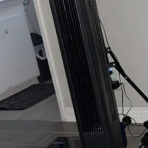 Product Review of Dreo Tower Fan for Bedroom, 42 Inch Bladeless Fan, 24ft/s High Velocity, 6 Speeds, 4 Modes, 90° Oscillating with Remote, Large LED Display, 12H Timer, 34db Quiet Floor Fans for Home Living Room Office appliances device from B**y