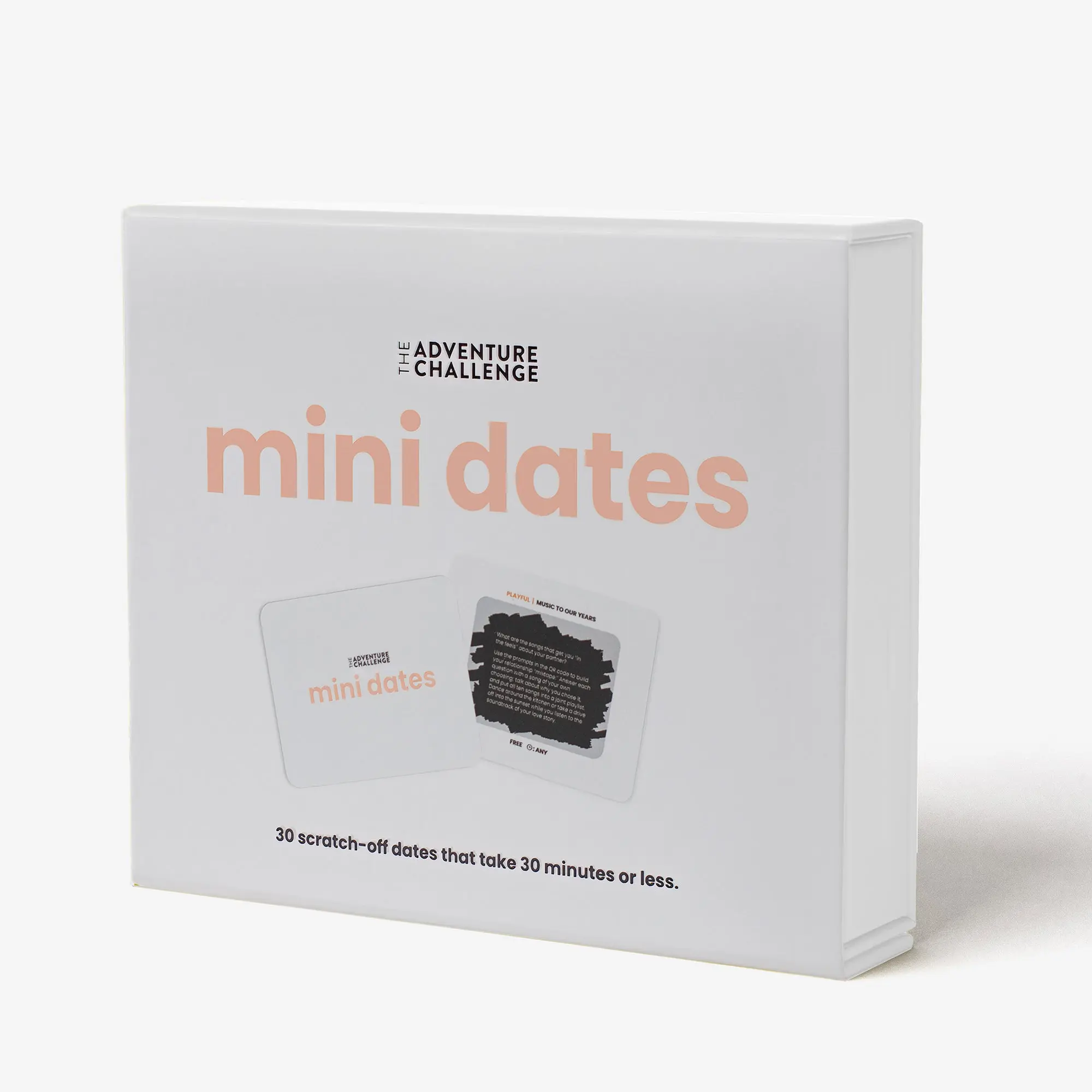 Mini Dates - Fun Couples Date Ideas with 30 Scratch-Off Challenges for Quick & Easy Date Nights