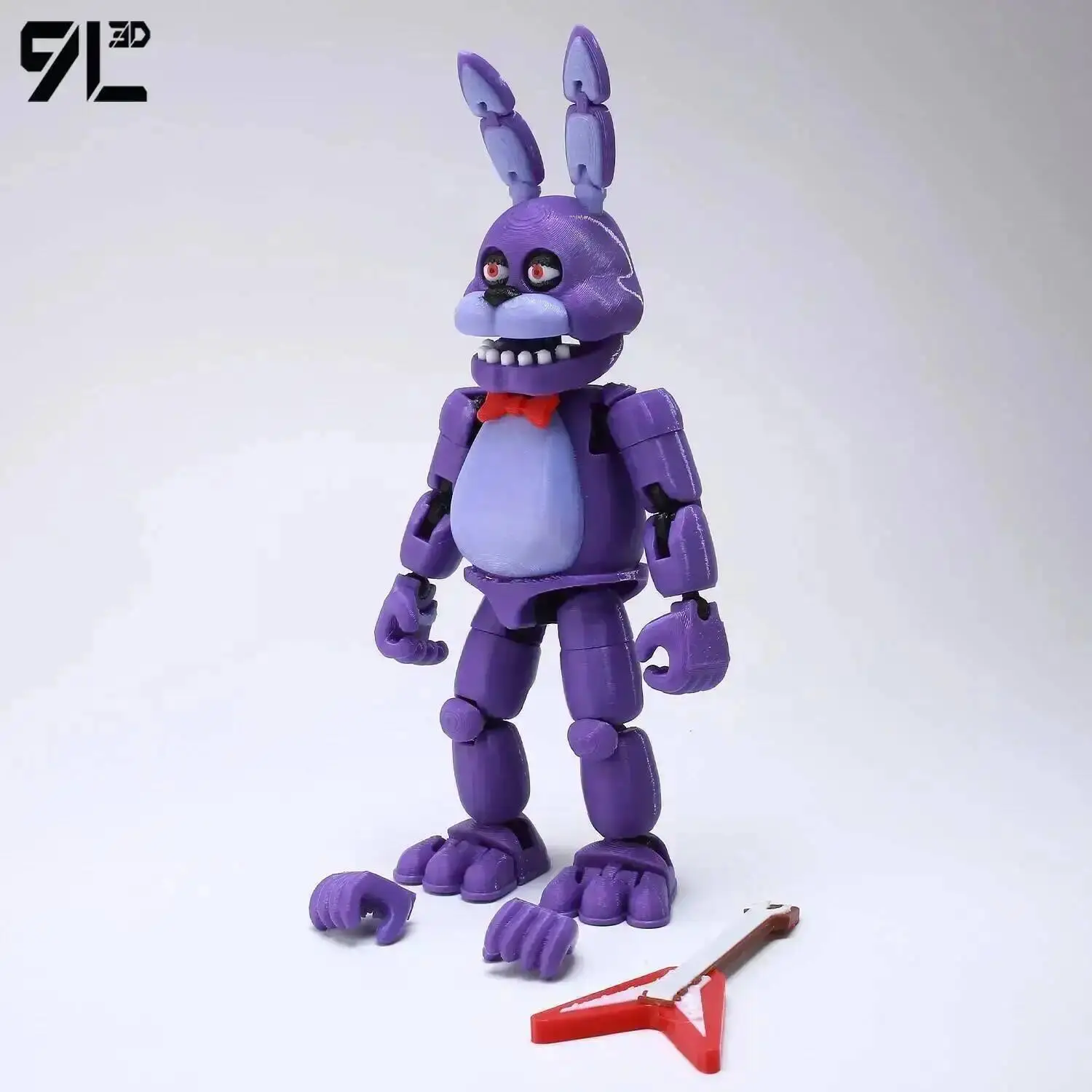 9L3D Printed Puppet Titan13 Five Nights Security Breach FNAF Action Figures Bear Midnight Harem Movable Joint Detachable Toy