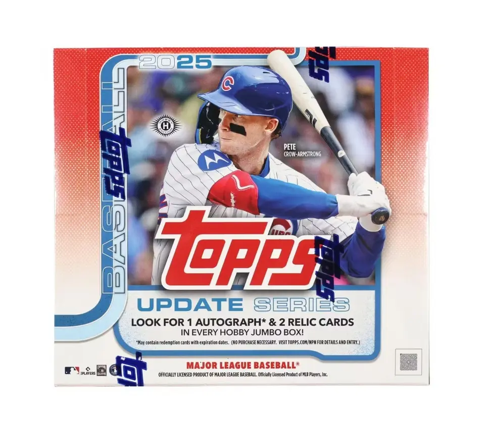 2025 Topps Update Series Baseball Hobby Jumbo Trading Cards