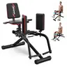 YAGUD 2-in-1 Hip Abductor and Adductor Machine, Inner and Outer Thigh Exercise Equipment, Leg Workout Machine for Home Gym