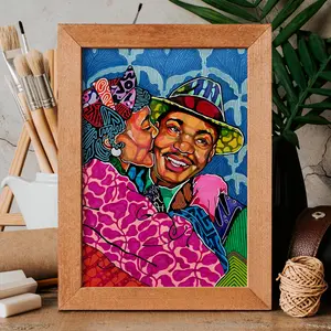 Martin Luther King Jr. and Coretta Scott King Art Print | Civil Rights Poster | Black History Month Artwork | Black Art Gift