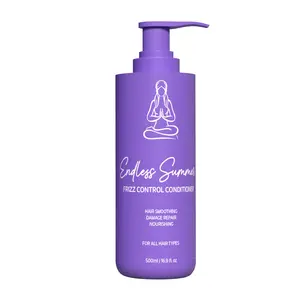 Karma Beauty Endless Summer Frizz Control Conditioner with Brazilian Keratin & Coconut Oil for All Hair Types 500ml