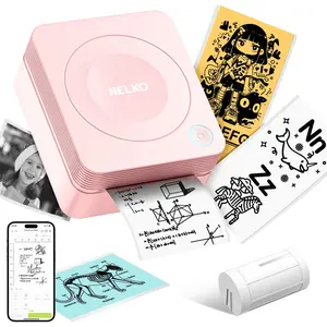 Mini Sticker Printer-2 Inch Bluetooth Thermal Pocket Printer, PM290 Inkless Portable Printer for Study Notes, AI Printer, Photos, Journals, Memos, Lists,Sticky Label, Ideal Gift for Valentine's Day, TikTokShopBlackFriday