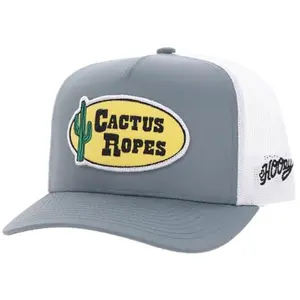 Hooey Cactus Ropes Blue & White Hat