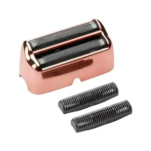BaBylissPRO UVFoil Rose Gold Double Foil Replacement FXLRF2RG – Precision Replacement for UVFoil Shaver