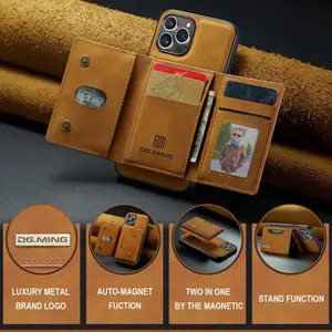 DG.Ming 2 in 1 Detachable Magnetic Leather Case