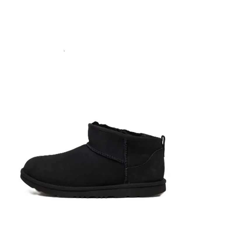 Big Kid's and Little Kid's UGG Classic Ultra Mini Black (1130750K-BLK)