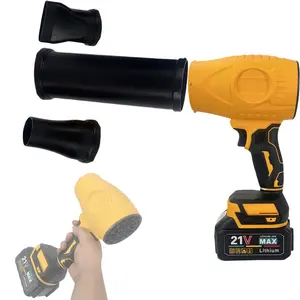 1.21V Brushless Lithium Ion High Power Blower Industrial Dust Collector Home Cleaning High Airflow with Long Nozzle