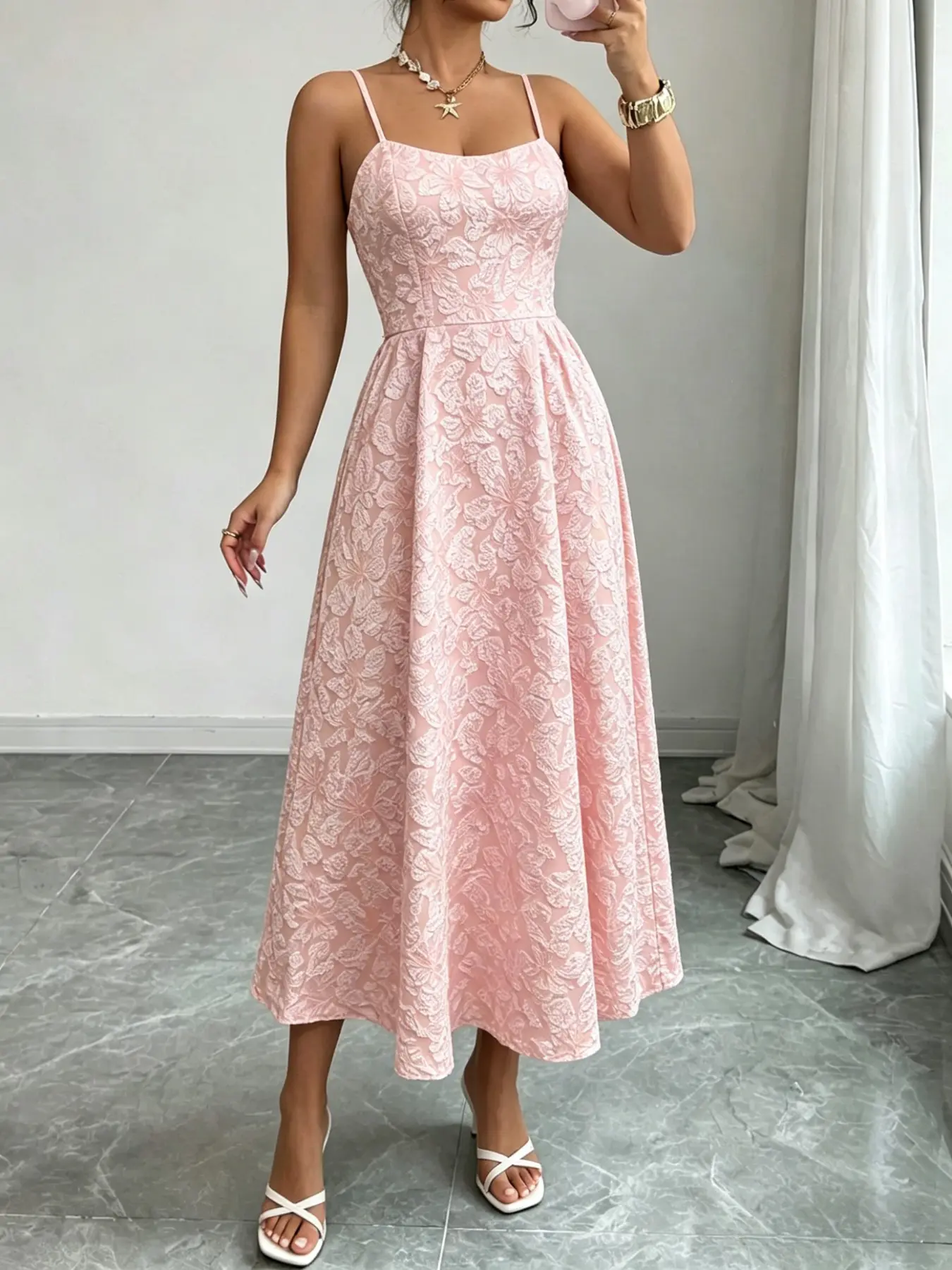 Women's Four-Season Plain Party Dress, Elegant Strapless Sundress, Casual Office Wear, Workwear, Formal Wear, Outdoor City Style, Trendy and Versatile, Elegance, Basic, Chic