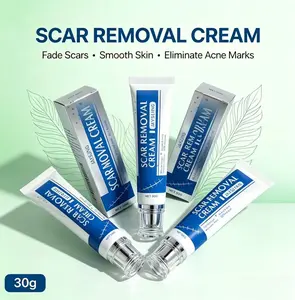 Advanced Silicone Scar Cream -Improves Appearance of Scars, Smooths &Hydrates Skin, Gentle Formula for Old & NewScars 30g