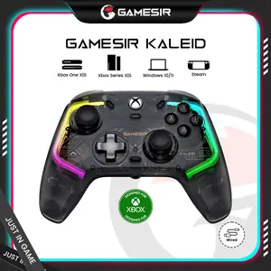 GameSir Kaleid Wired RGB Controller for Xbox Series X|S, Xbox One, Windows 10/11 & Steam Ultimate Anti-Drift Gamepad with Precision Hall Effect Sticks