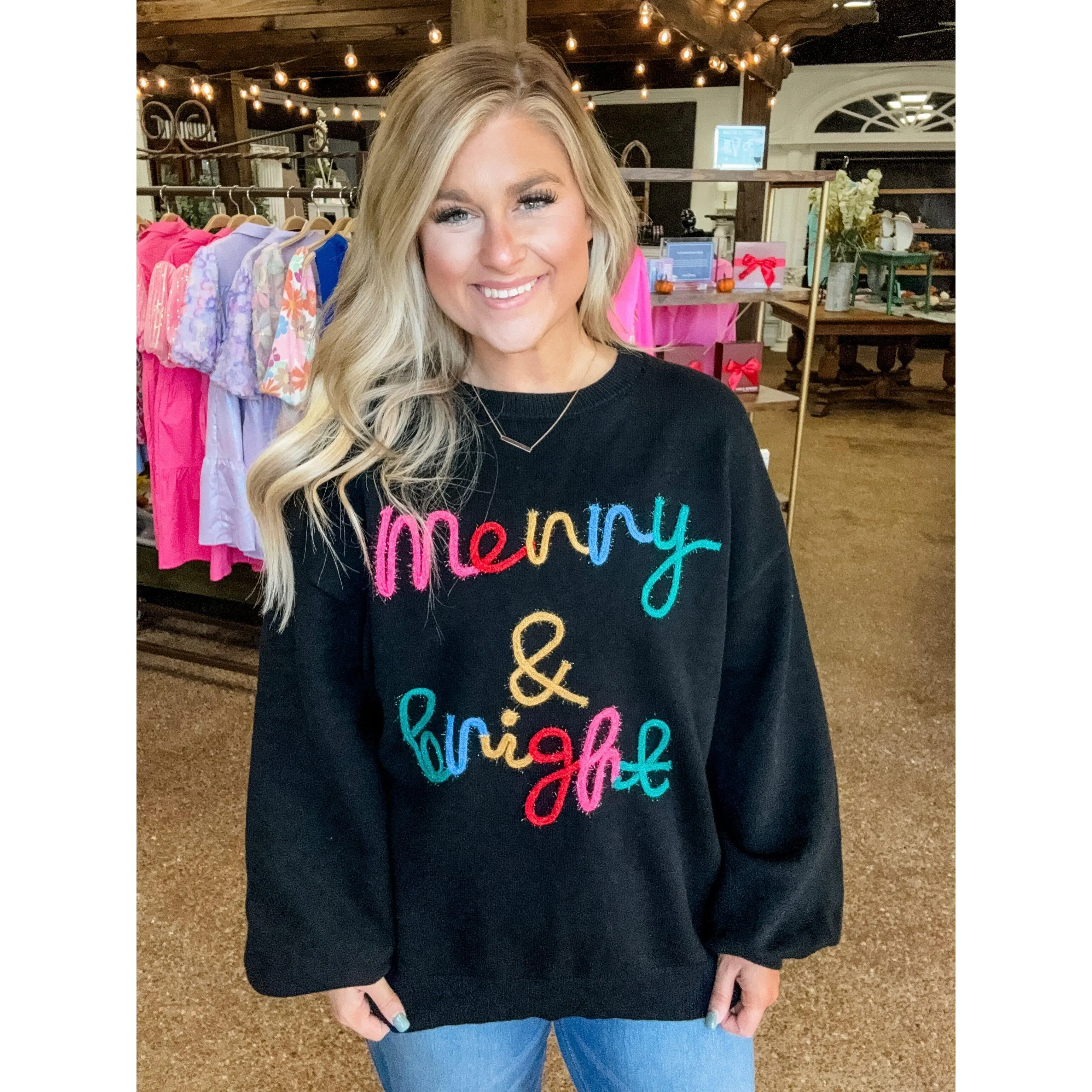 Merry & Bright Sweater