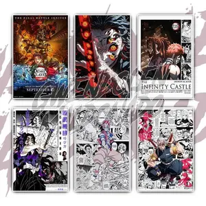 Demon Slayer Anime Art Poster Unframed,  New Collection Anime Poster Unframed, Anime Print, Anime Gift For Fan, Anime Poster, Wall Art, Wall decor, Home Decor, Birthday Gift. Photo Artwork artistic poster