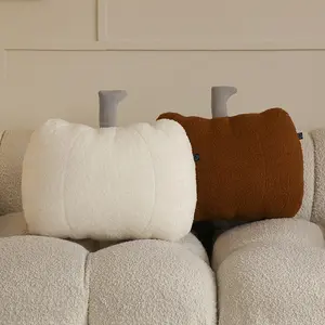 Cute Plush Pumpkin Pillow, Comfortable Cushion for Bed Sofa Bathroom, Ideal Home Gift, Seasonal Home Decor Essential