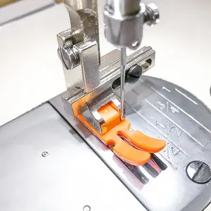 T3 Plastic Universal Presser Foot, Multi-Functional Adjustable Presser Foot for Flat Bed Sewing Machine, Left or Right Adjustment