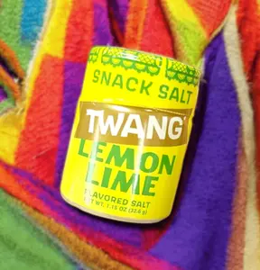 Twang Twangerz Salt Shakers Lemon Lime Flavor - 1.5 oz (42.6 g) - Spice and Fruit Flavor