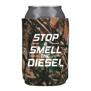Stop And Smell The Diesel Can Cooler 2-pack, 4-pack, Or 6-pack