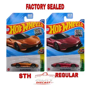 Hot Wheels Mclaren Speedtail Super Treasure Hunt & Regular - Factory sealed 2025 - Diecast 1:64