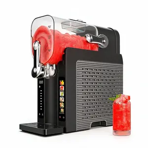 Compact Dual Function Slushie Machine for Home, Makes  Slush & Ice Cream, No Ice Needed, 6 Preset Modes,  Adjustable Hardness, Self-Cleaning, Frozen Drink Maker, summerwins, h yield