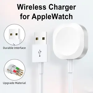 Apple Watch Smart Watch Charger Magnetic Fast Charging USB a Durable Cable Compatible with Iwatch Ultra 9 8 7 6 5 4 3 2 Se Se2