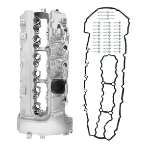 Aluminum Valve Cover w/ Gasket compatible for BMW N54 135i 335i 335xi 535i 740i X6 Z4