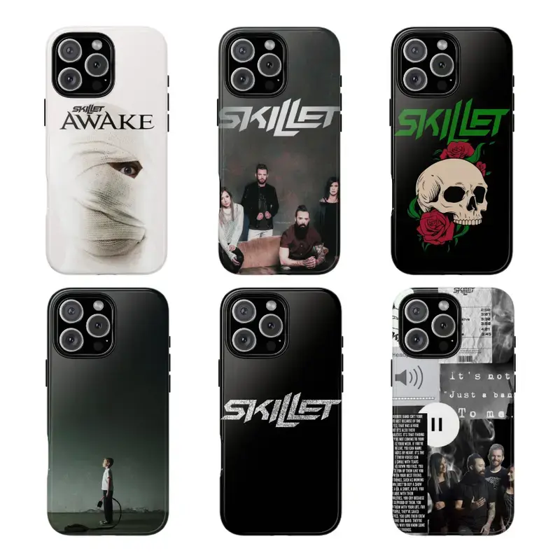 Skillet Band Tough Phone Case - Music Tour Phone Cover for iPhone17 ProMax