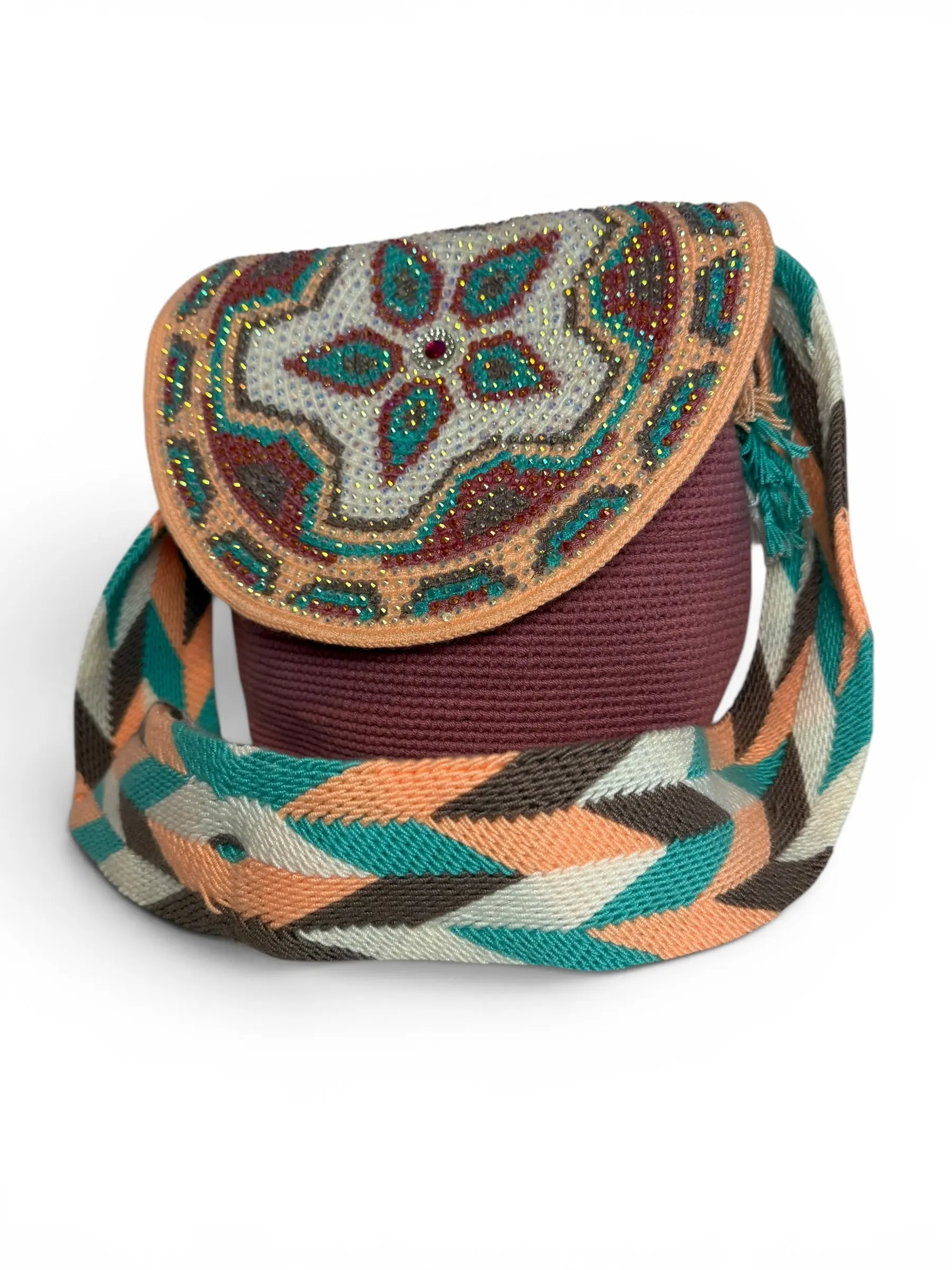 Handmade Wayuu L size with Woven Flap - TikTok Shop