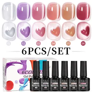 AWStorG 7.5ml Moonlight Gentle Cat Eye Gel  Magnetic Cat Eye Nail Gel Polish  Moonlight Effect High Shine Soak Off LED UV Curable Long-Lasting Salon Quality Non-Toxic Smooth Application For DIY Home Nail Art Manicure Spring Nail, Easter Nail, Gift for Mom