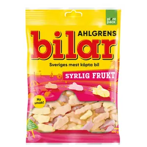 NEW! Bilar Sour Fruit Candy Bag