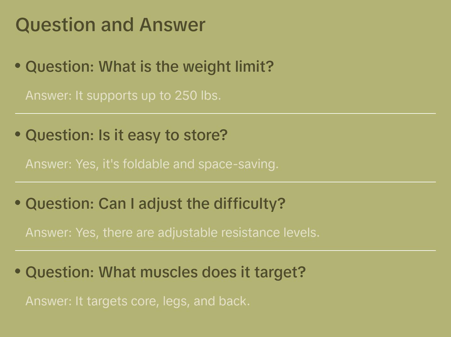 Foldable Squat Rodeo Core Exercise Machine