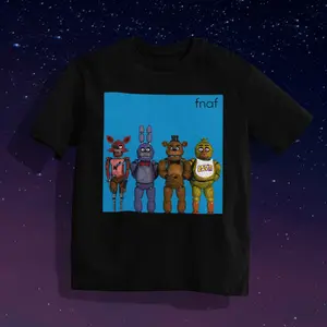 Fnaf Band Shirt, Five Nights at Creepy Concert Hoodie, Funny Horror Movies Tee, Gifts for Halloween