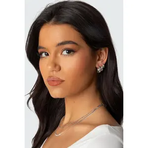 Chunky Hoop Earring Set