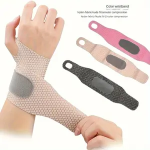 2pcs Sports wrist guard Wrist joint strain mouse fitness lightweight breathable men's and women's wrist guard protective cover Ultra Thin Wrist Brace Sport Slim Carpal Tunnel Support For Men And Women Adjustable Lightweight Breathable Wrist Protector