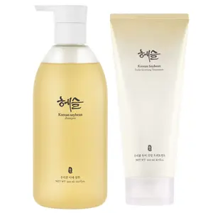 [Hesul Official Store] Hesul Haircare Duo - Korean Soybean Shampoo + Scalp Soothing Treatment Bundle