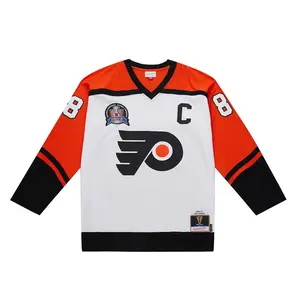 Eric Lindros Philadelphia Flyers 1996-97 White Power Play Player Jersey
