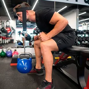 Neck Exercise Machine, Neck Strengthening Training Equipment, Heavy Duty Neck Exerciser, Fitness Equipment for Home Gym, Home Workout Equipment